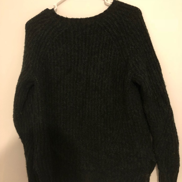 American Eagle knit sweater forest green - Picture 2 of 3